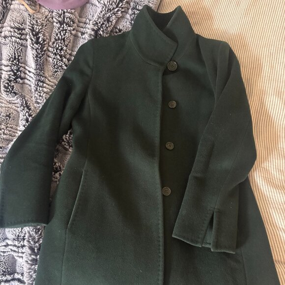 Cinzia Rocca - Italian Lana Wool Coat - Size 8 - Medium - Excellent Condition - Picture 5 of 8